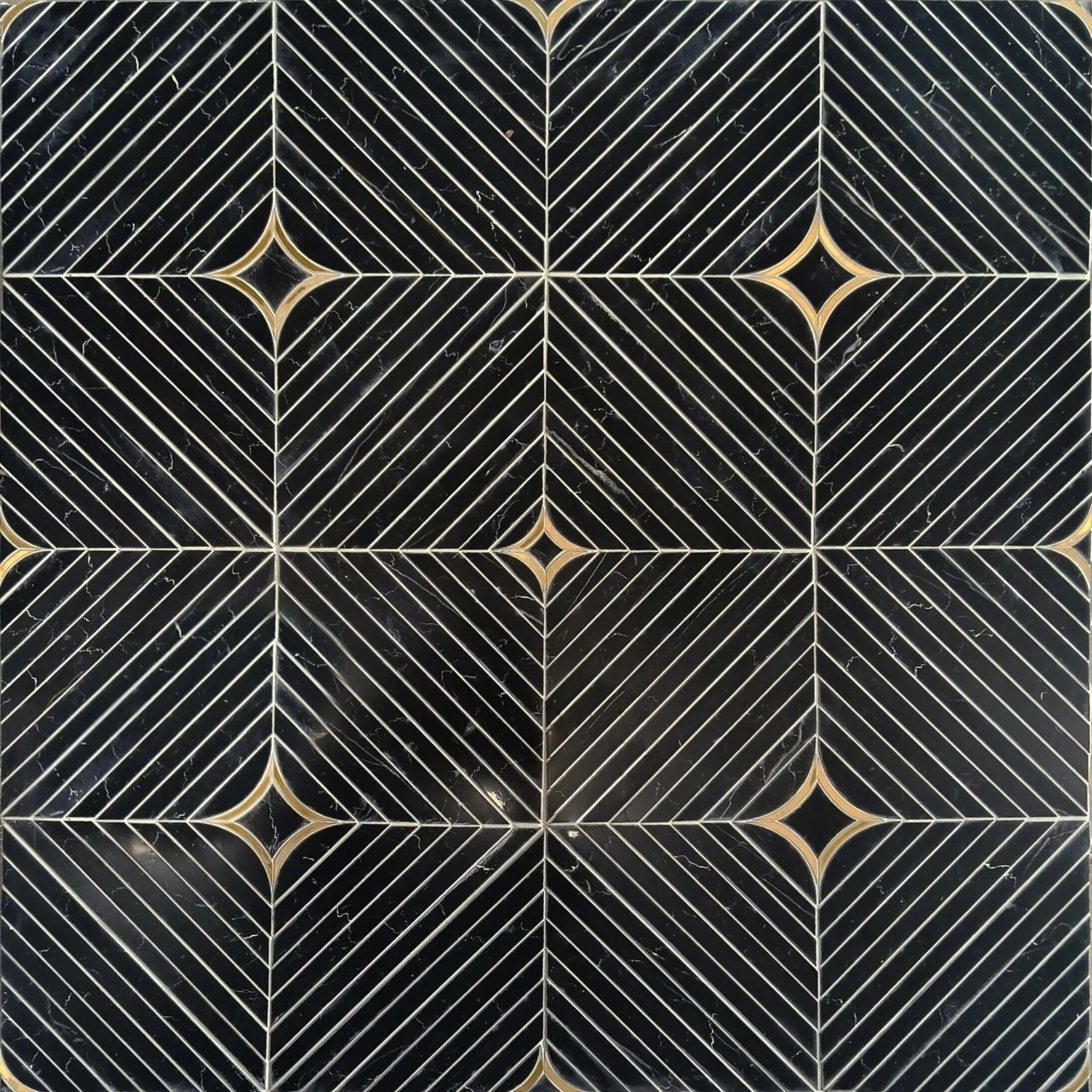 Gold Tile & Tiles with Gold Metal Accents